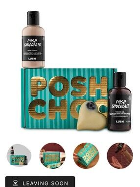 Lush Posh Chocolate Gift Set New Never Used